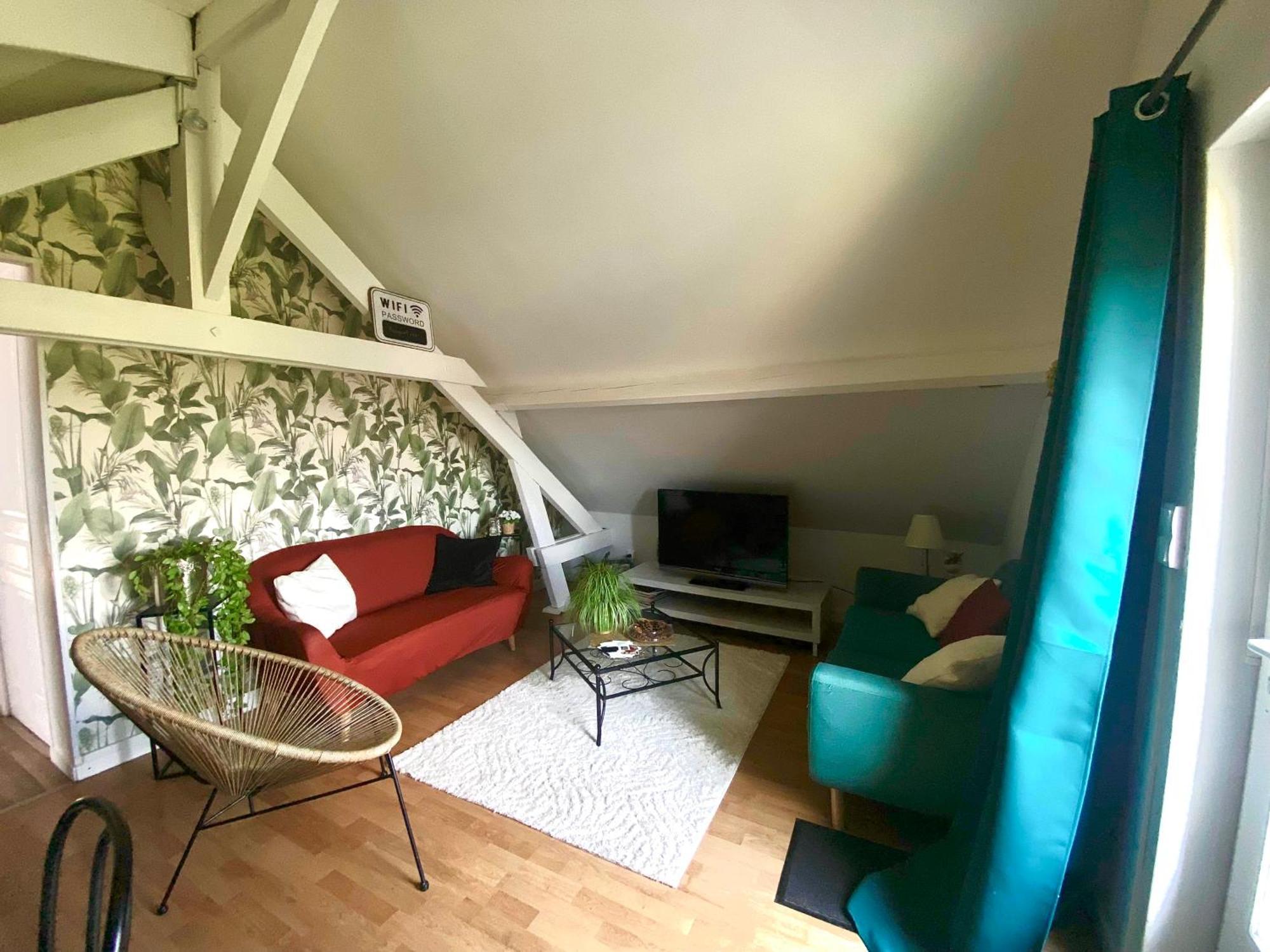 Une Ambiance Cosy Avec Jardin Privatif Nassandres ภายนอก รูปภาพ